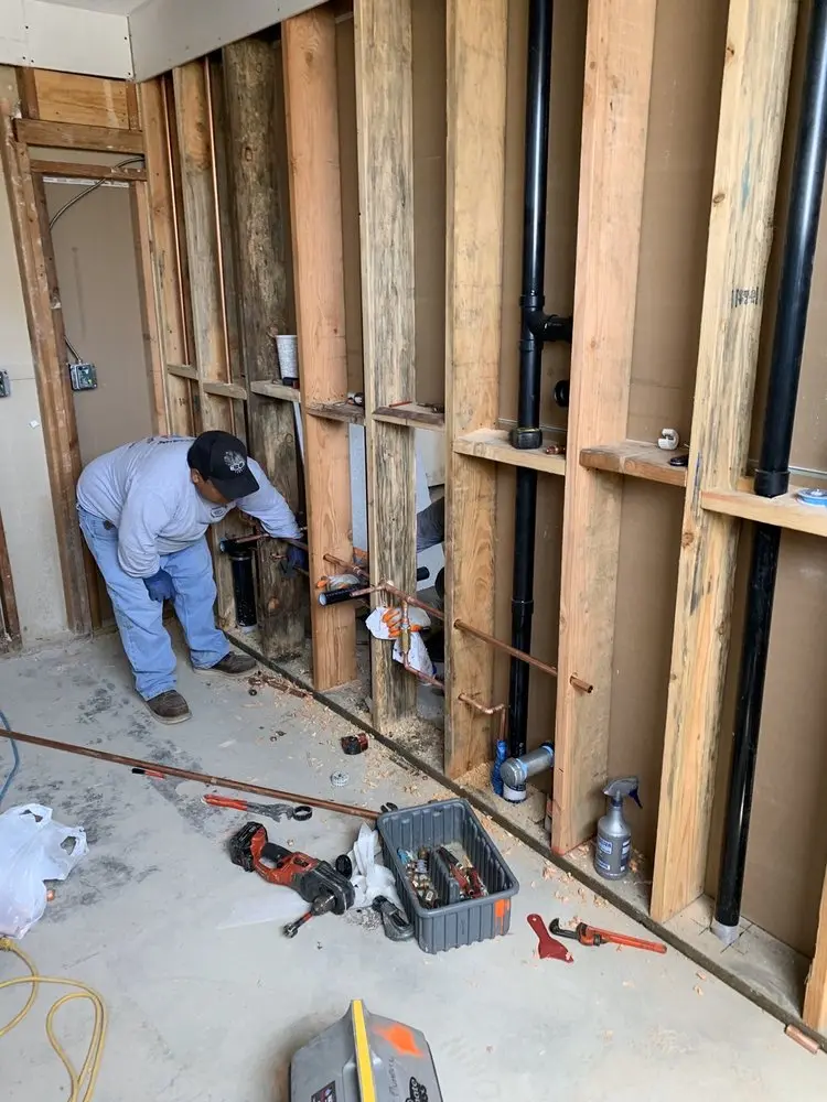 Commercial rough-in plumbing for Commercial Plumbing in Camp Hill